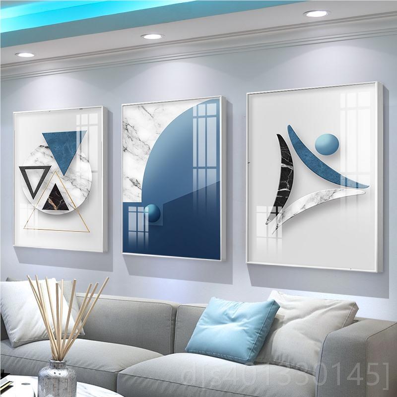 高档简约背墙装饰沙画客厅抽象挂发画轻奢景餐厅晶瓷镶钻壁画卧室图片