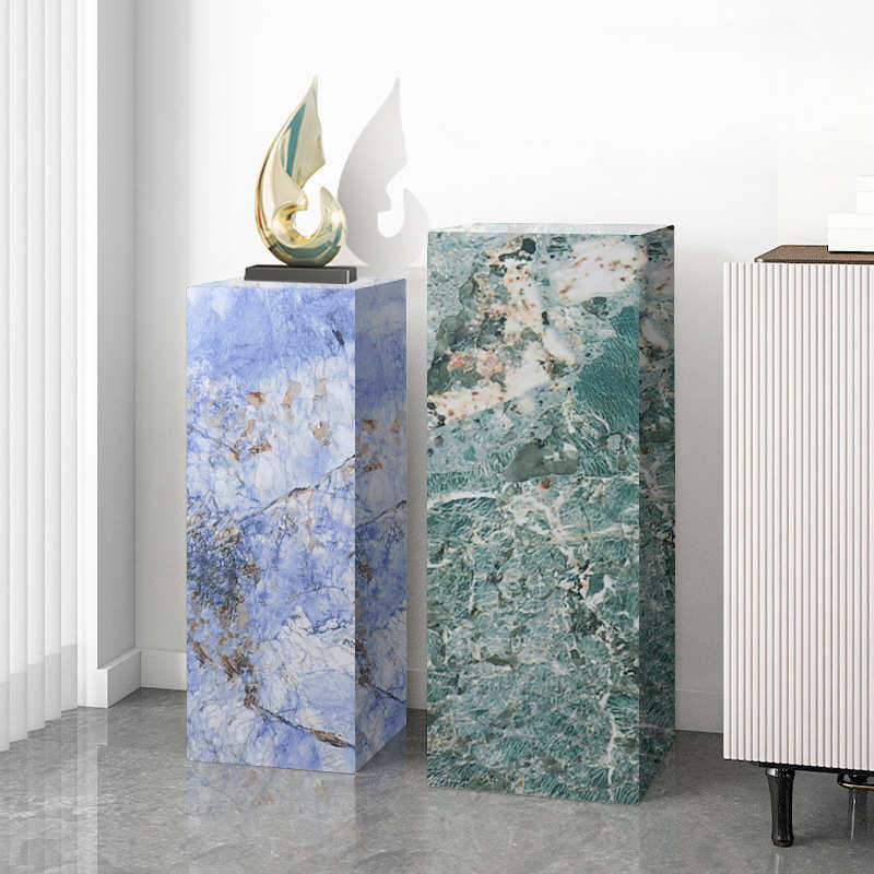 玄关台大理石展台雕塑底座酒店石墩艺术品ktv落地客厅现代摆摆件,家居饰品,装饰摆件,淘宝优惠券,粉丝福利购,淘宝优惠卷