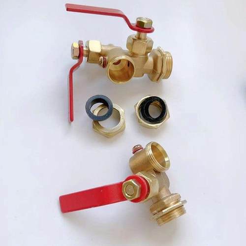 锅炉水箱配件液位计铜考克阀门水位计显示计水暖老式考克4分6分