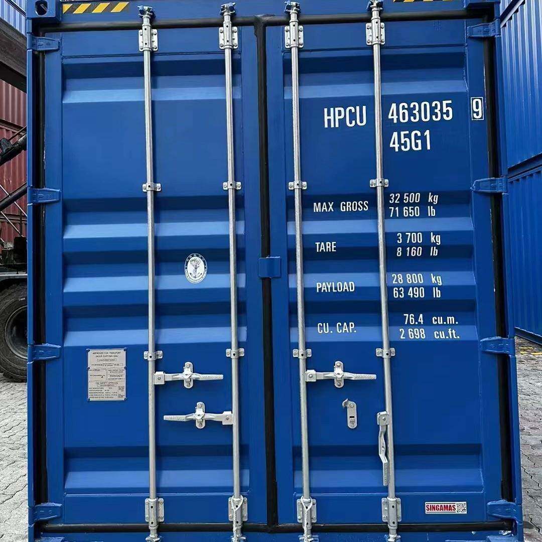 深圳同城大量出售全新装卸货集装箱旧集装箱标准海运货柜港口直供