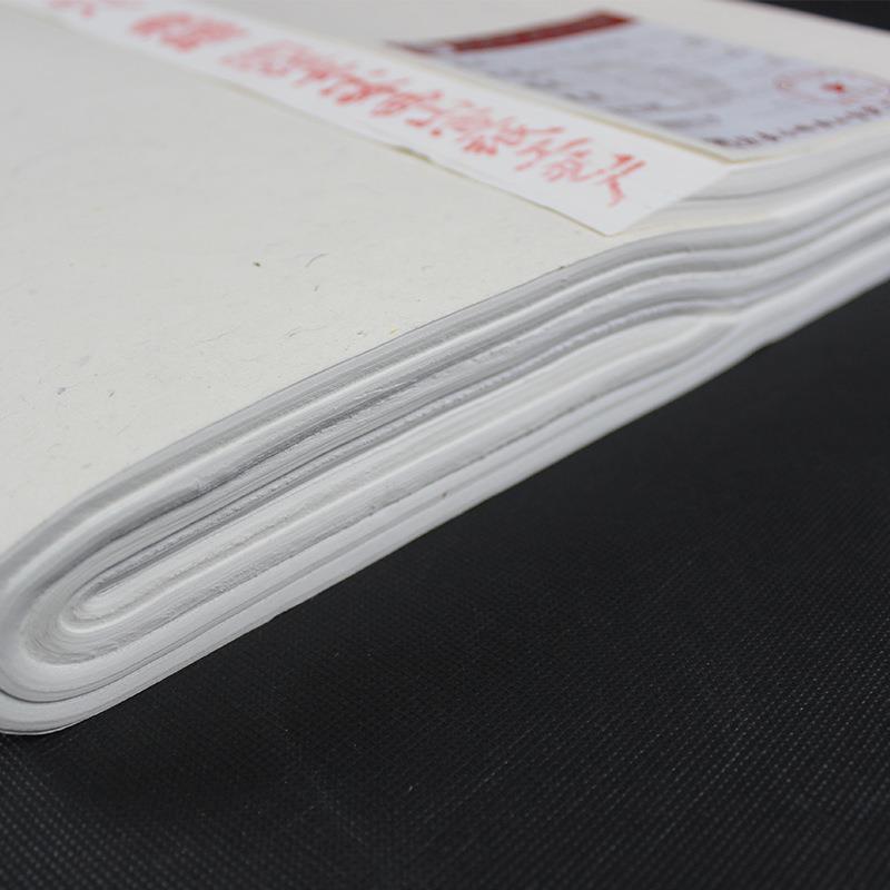 创作宣纸展10050四尺煮锤宣半生半熟空白用笔书法国画投书画纸毛