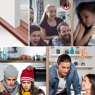 Seal Bottom Strip Weather Adjustable Under Door