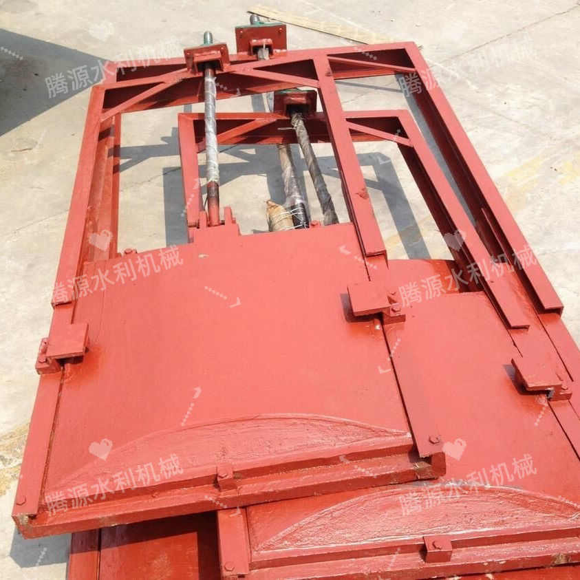 实体厂家机闸一体铸铁闸门 水库沟渠机闸一体式渠道闸门 一体闸门