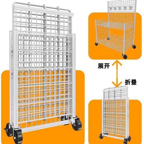 折叠移动摆摊小推车神器一秒收摊夜市专用烤肠地摊花车促销展示架
