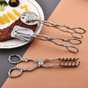 Salad Tong Vintage Fruit Buffet Food Clip Style Cake