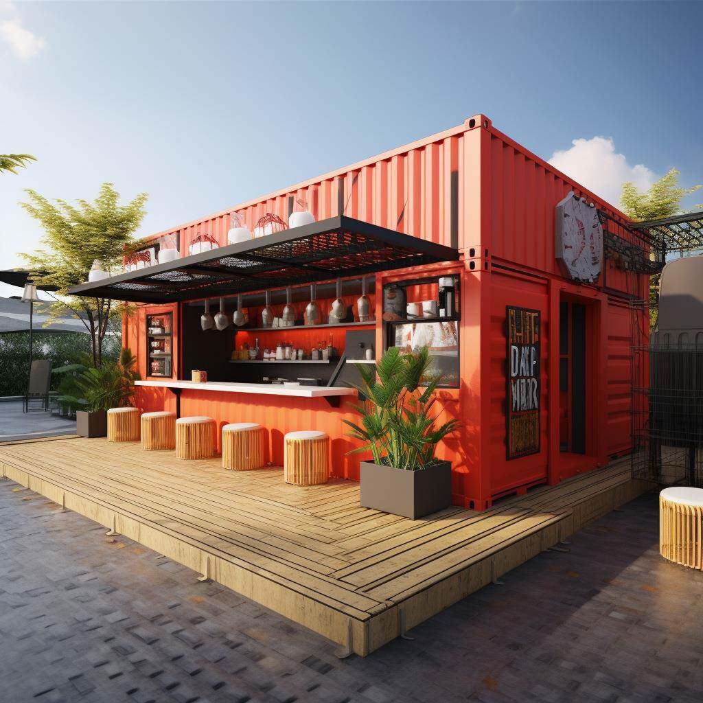 集装箱移动房屋重庆网红集装箱小吃店酒店民宿创意移动商铺箱式