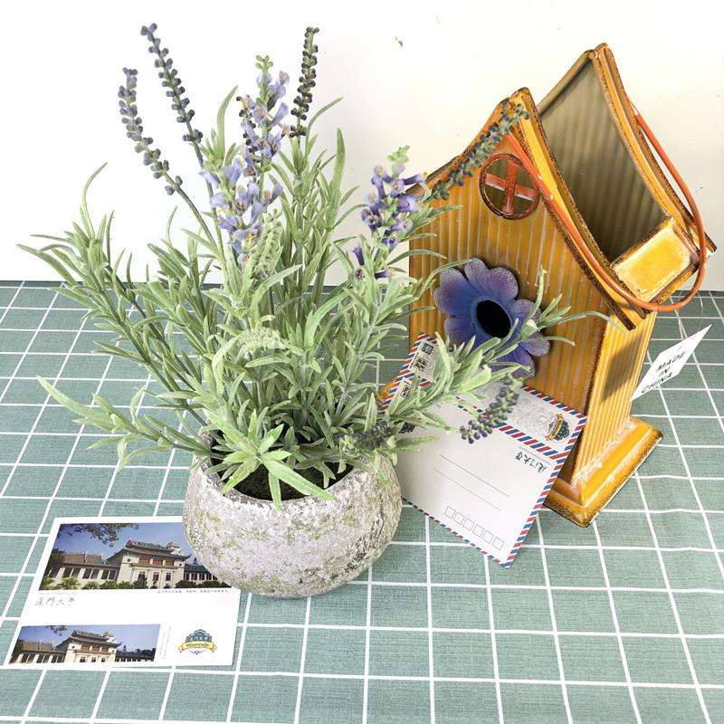【工厂直销】 仿真蕨类植物 绿植仿真花插花盆栽装饰清新