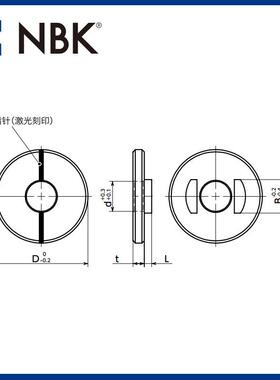 NBK SWAS-PPK 长孔用垫圈 不锈钢制用于定位固定 机械零配件厂家