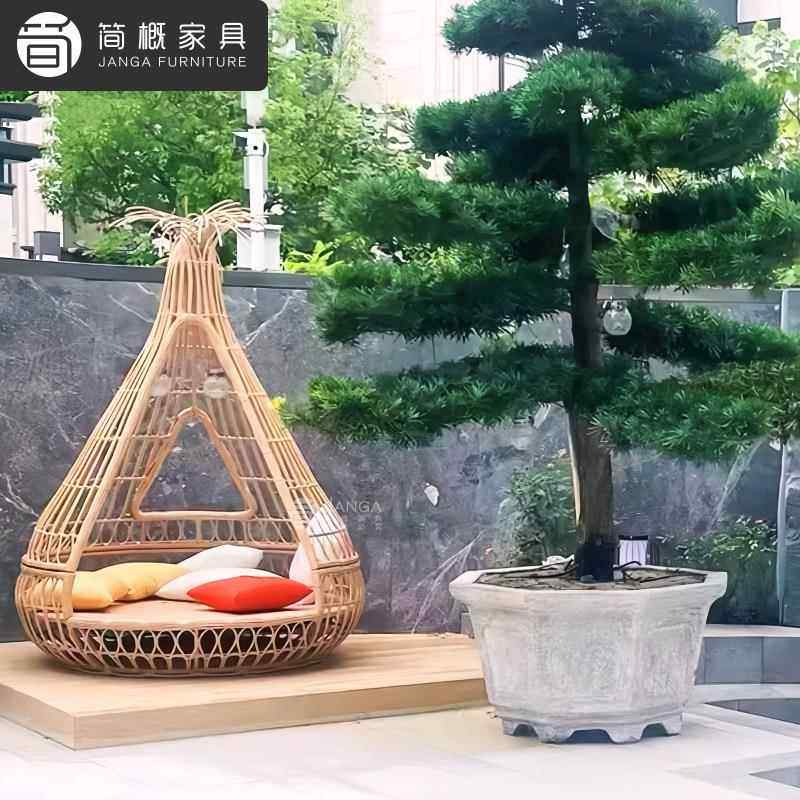 户外别庭院藤鸟笼沙墅床发民宿露台21创意沙发室外酒红店民宿网鸟,住宅家具,户外沙发,淘宝优惠券,粉丝福利购,淘宝优惠卷
