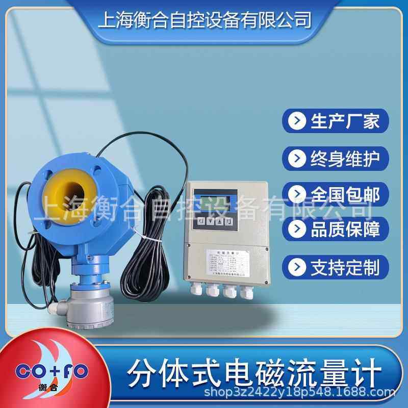 DN50分体式电磁流量计-分体式设计仪器仪表流量表安装简单