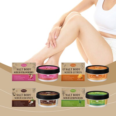 WoodSleep Body Scrub - Gently cleanses the skin, softens ker