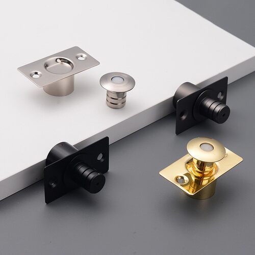 吸强力磁石防撞门挡卧室浴室不锈钢打孔隐形加厚门顶房门吸门强器