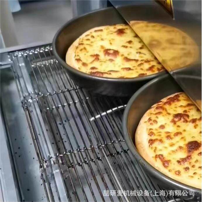 热风链式12寸18寸32寸披萨汉堡牛排烤箱履带式汉堡饼皮塔饼烤炉