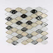 玻璃确瓷砖马赛克玻璃马赛树叶泳池马赛克琉璃背景马赛克 玻璃 墙