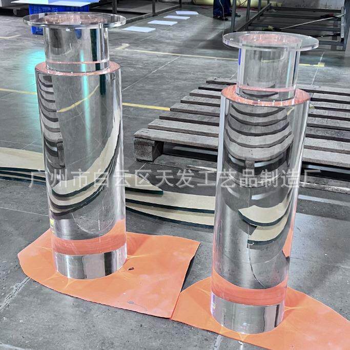 天发工艺亚克力桌腿奢石餐桌脚实心圆柱透明亚克力桌脚颜色尺寸