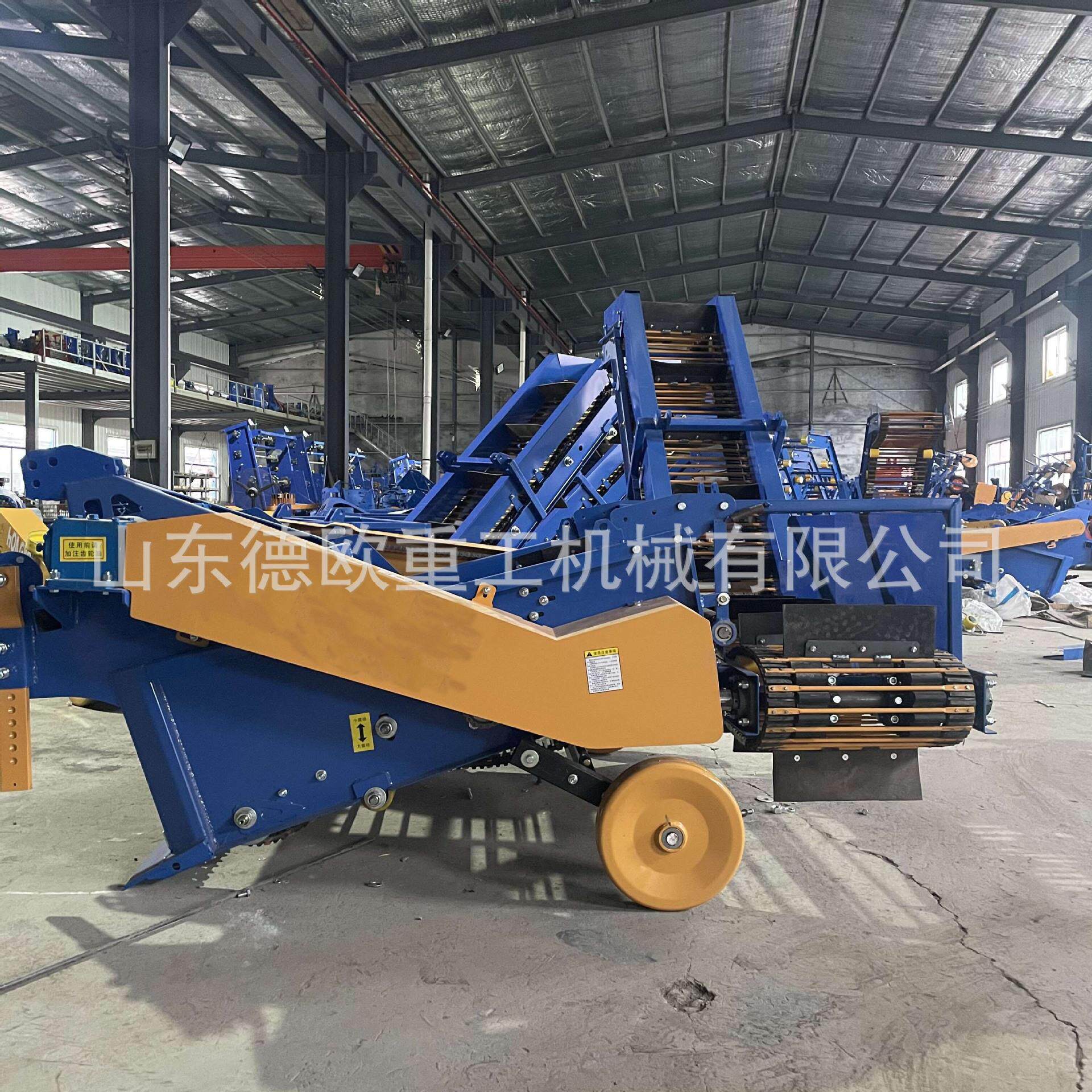 履带式薯类收获机械 土豆红薯履带收割机 地下农作物挖土设备