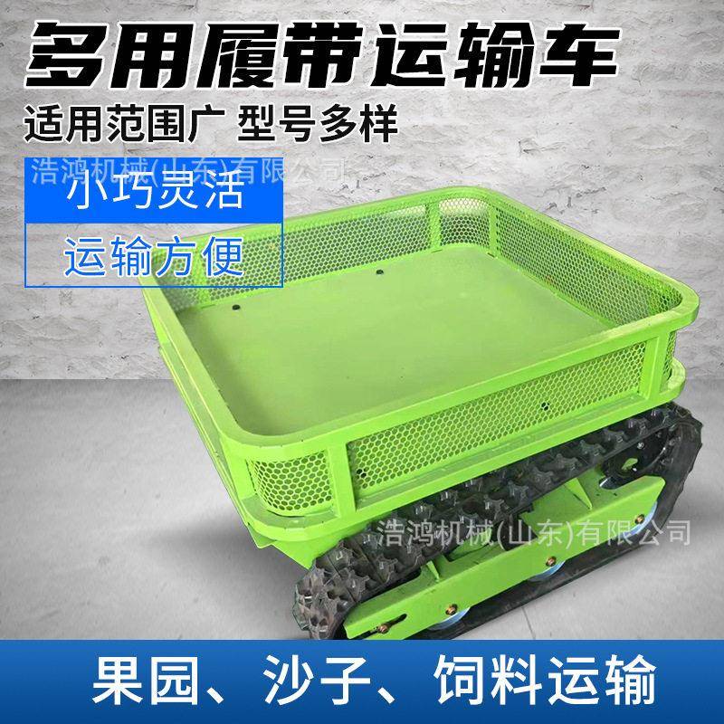 全地形运输车山地果园大棚农用运输车小型电动爬山虎遥控运输车