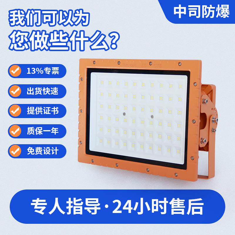 LED防投灯防腐泛光光站灯工厂仓库方形100w加油工地爆照明灯8888