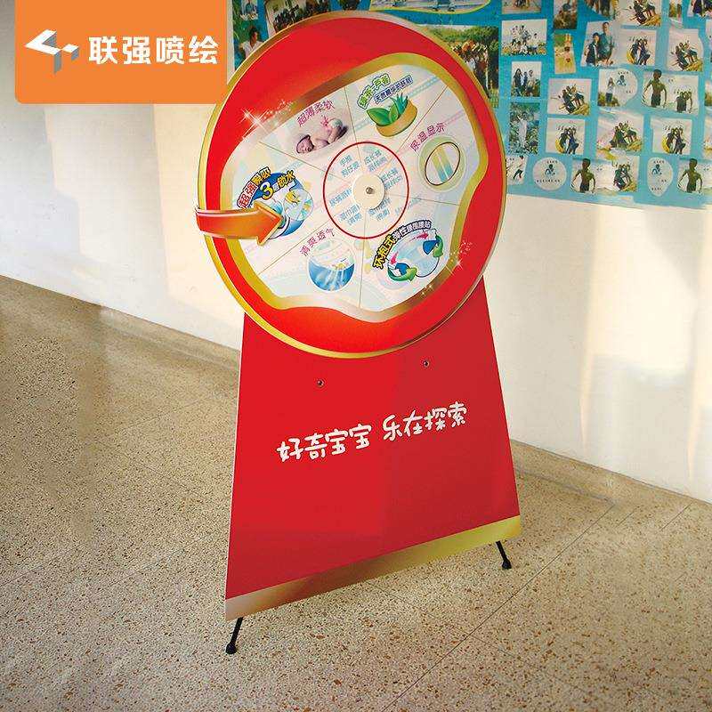 厂家供应雪弗板 创意设计商业促销活动道具 广告装饰展板