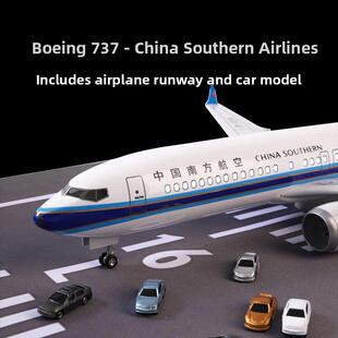 47cm波音737飞机模型南航东航国航厦航海南上海仿真民航客机模型