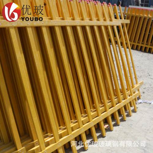公园草坪玻璃钢围栏市政道路护栏玻璃钢园林绿化围栏