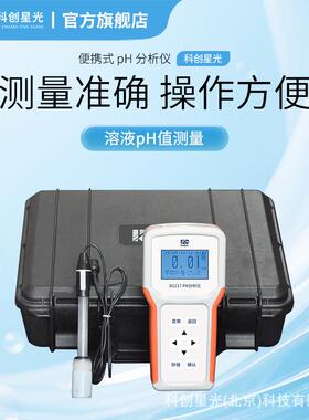 便携式pH分析仪XG217溶液pH值测量电厂化工冶金环保制药
