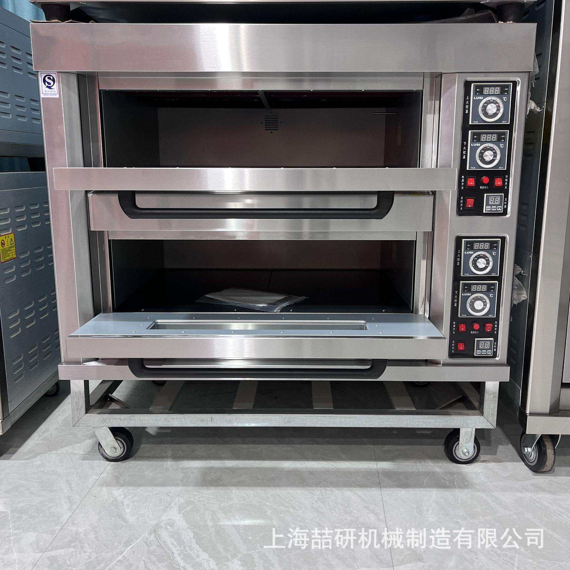 电烤箱商用大型烘焙炉全自动多功能不锈钢红薯披萨电烤炉