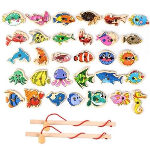Montessori Baby Toys Kids 3D Wooden Puzzles Early Learning B