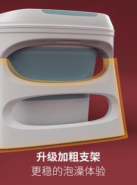 26EQ家用大人泡澡桶两用汗蒸箱桑拿房满月发汗箱全身折叠洗澡熏蒸