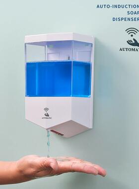 1200ml方形感应皂液器大容量自动液体机泡沫感应洗手液机自动液体