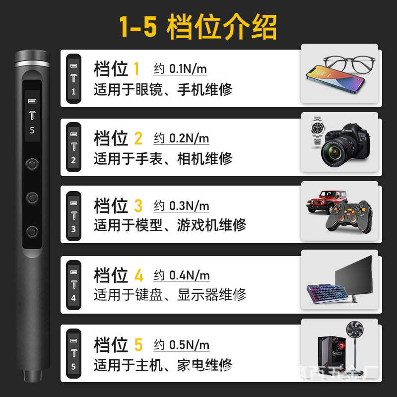 电动螺丝刀48合一精密方桶螺丝刀套装日常拆机维修多功能组合工具