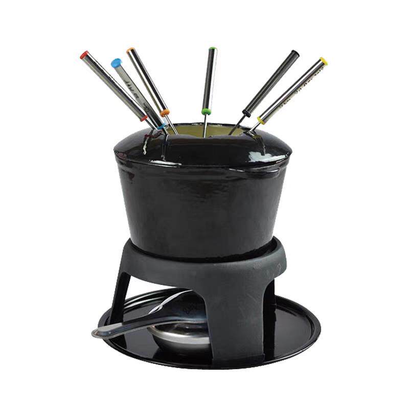 奶酪芝士起司锅双耳加厚铸铁汤锅单人小火锅电磁炉通用奶锅Fondue