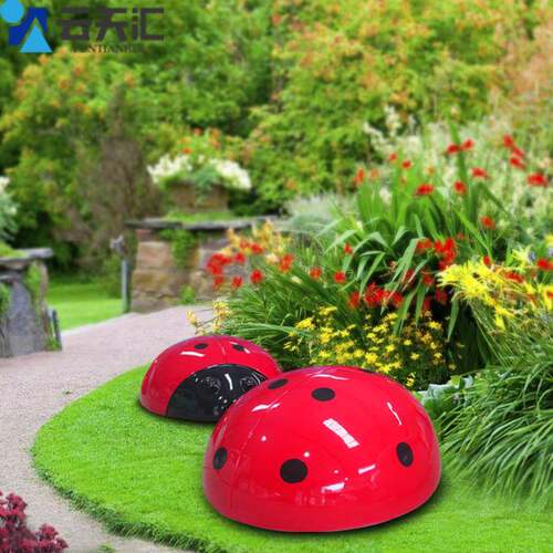 仿真甲虫雕塑动物装饰品商业街广场玻璃钢七星瓢虫大摆件趣味摆件