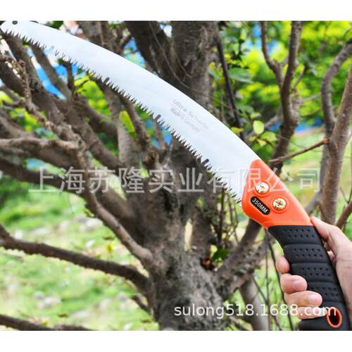 德国UV-350德狮宝锯子果树枝锯木工锯子家用户外伐木腰锯 园林工