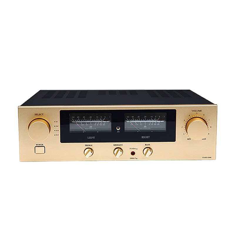 高保真发烧功放机 合并式 金封管胆味 HiFi大功率家用平衡音E800