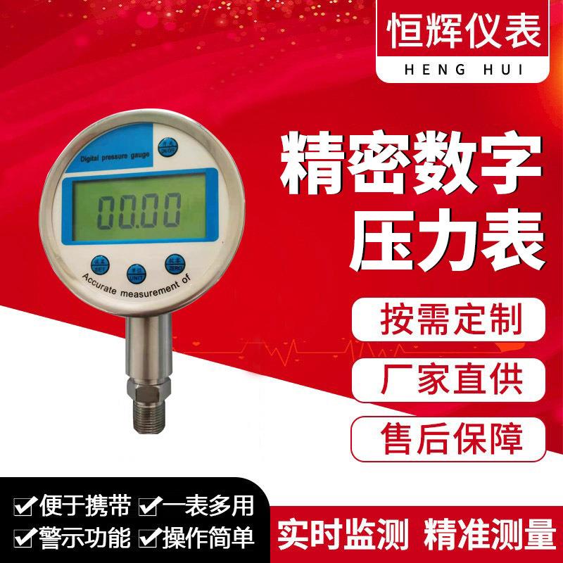 厂家直供精密数字压力表便携防水可靠高精度电子高压
