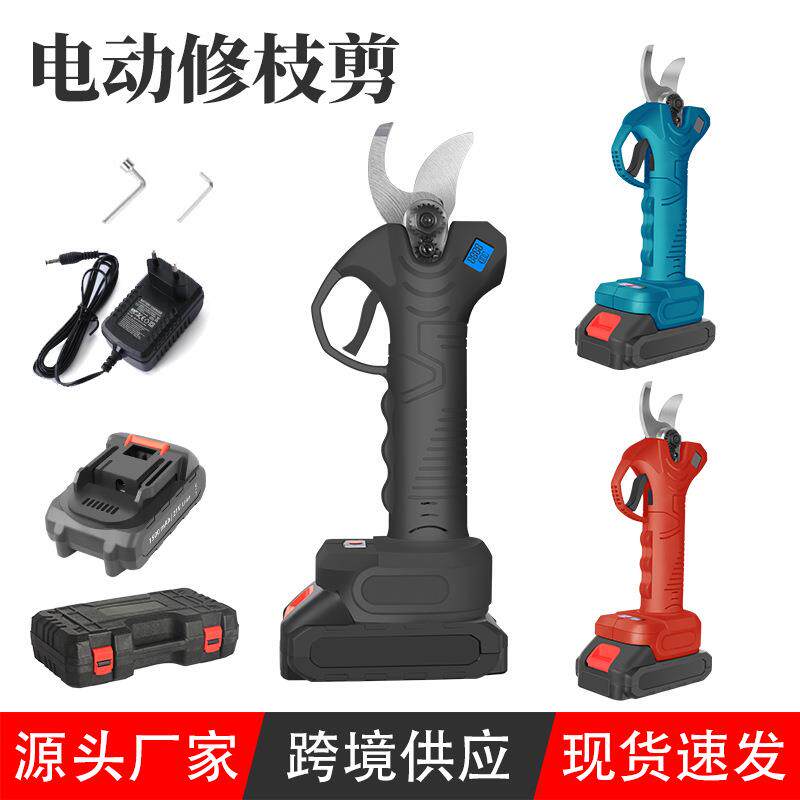 修动枝剪粗枝剪树枝果无品牌/树充电锂电剪枝机裁电剪刀省力式剪