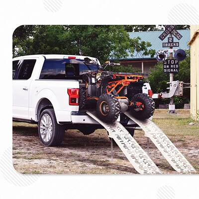 外贸便携式坡道越野摩托车坡道折叠Aluminum Folding Loading Ram