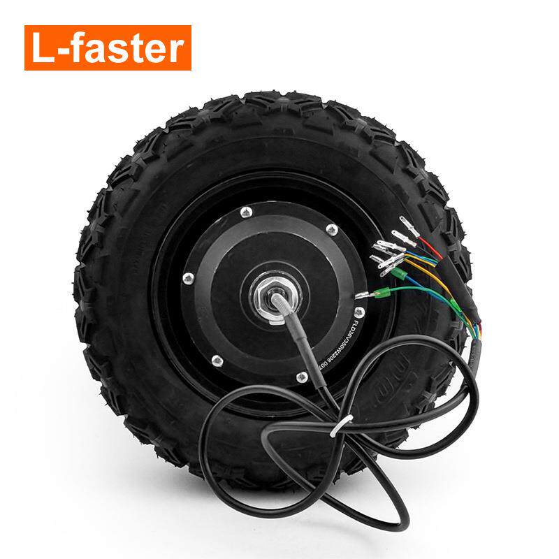 L-faster电动独轮车电机车轮越野粗糙轮胎适用于10寸手推车开档96