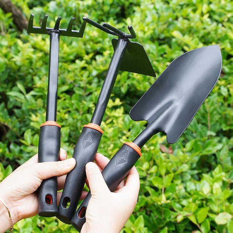 园艺铲子大号种花铲土工具家用种菜多肉种植铁铲铁锹锄头翻土套装