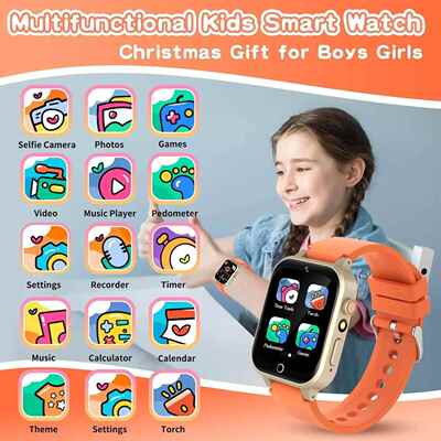 Kids Games Smart Watch for Age 5-12 Kids Gifts with 26 Games