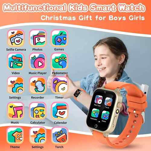 Kids Games Smart Watch for Age 5-12 Kids Gifts with 26 Games