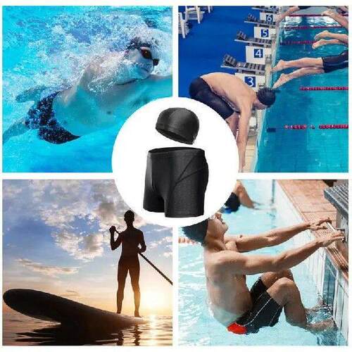 Men Swimming Trunks Elastic Men