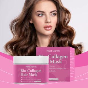 WEST MONTH Collagen Hair Mask - Gently Nourishes and Moistur