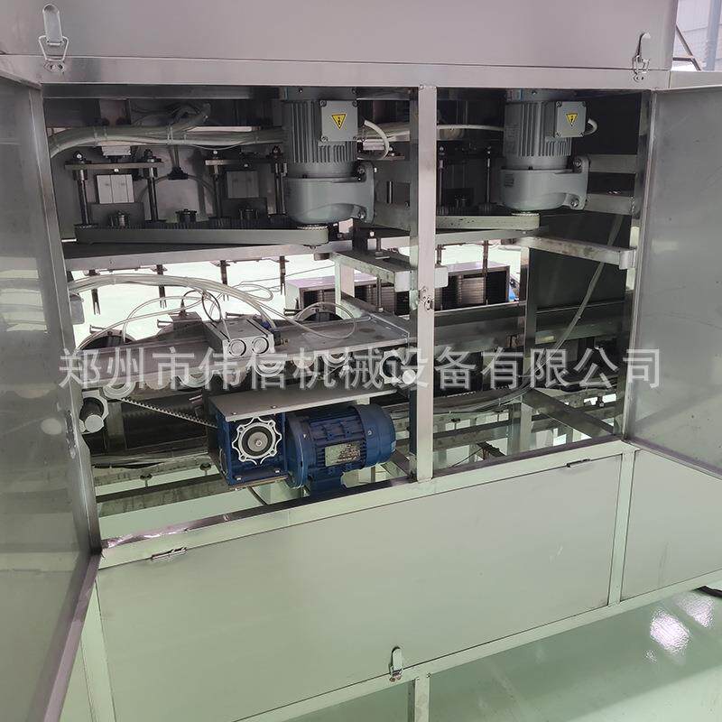 全自动双头瓜果去皮器苹果去皮去核切片机雪梨削皮捅核分瓣一体
