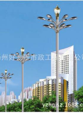 厂家锥形镀锌路灯杆道路灯杆高度款式组合灯景观灯