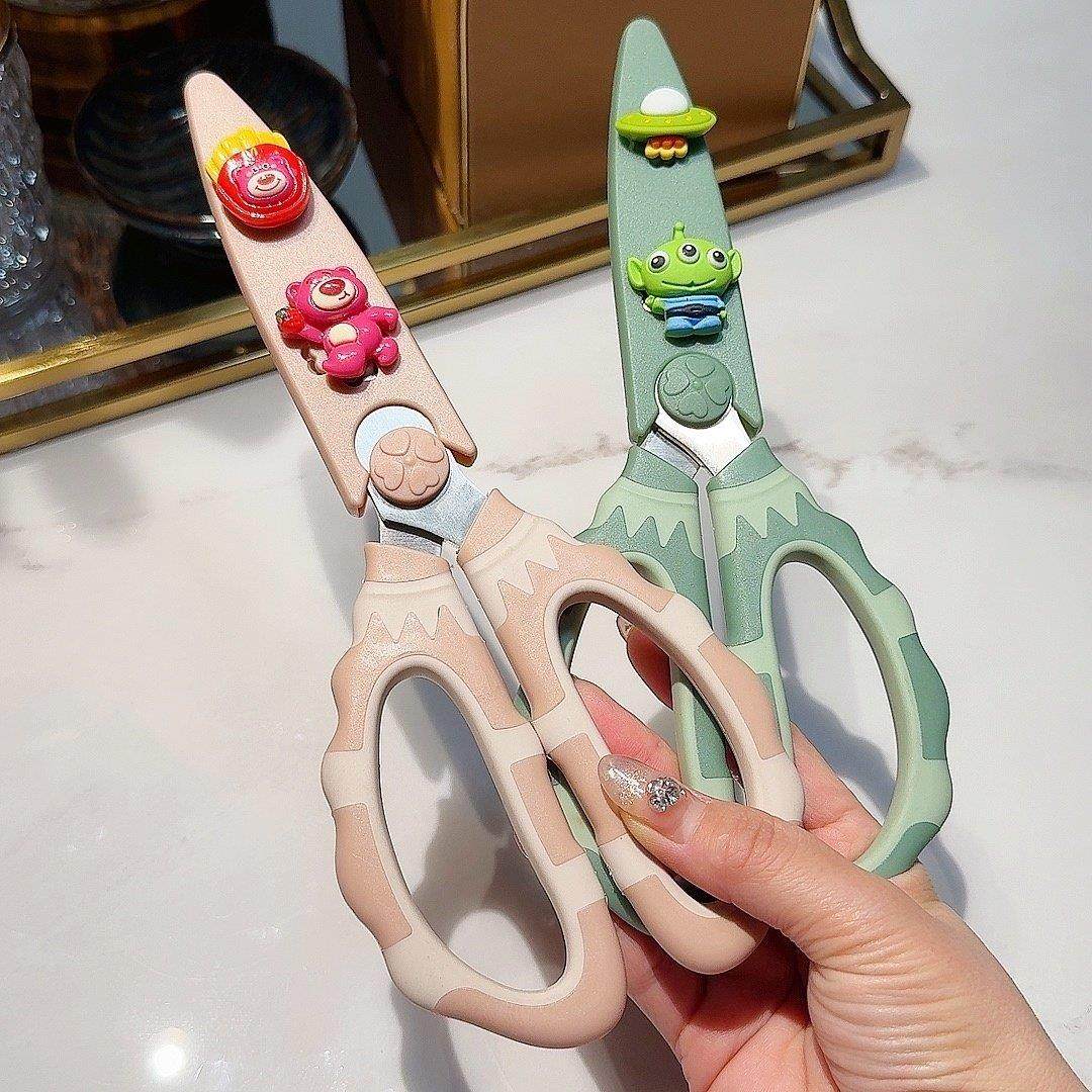 不锈钢剪刀家用厨房专用多功能带套剪子杀鱼刨鱼鳞剪剪鸡鸭骨爪剪,居家日用,厨房剪刀,淘宝优惠券,粉丝福利购,淘宝优惠卷