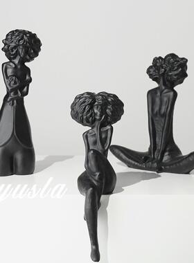 古中意式简约板房厅电视柜玄关边柜酒店别墅样展FGL厅摆件软客装