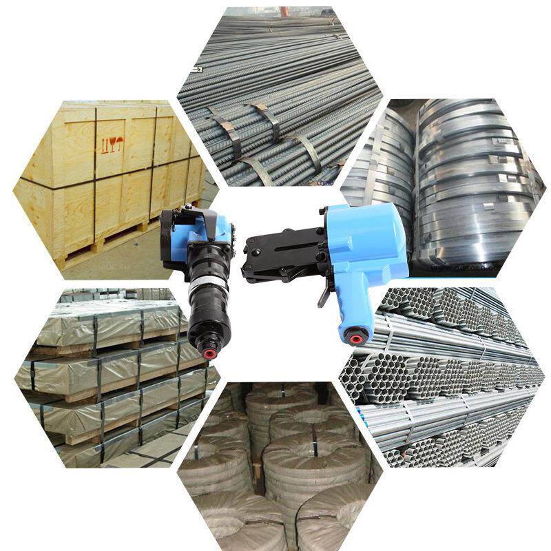 汽车配件包机KCKCLS-32上海钢打带L打S包机气动分离式钢带打包机