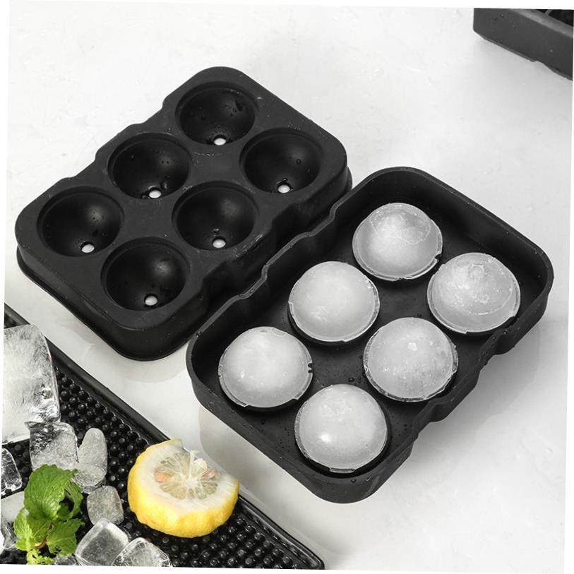 Silicone ice cube tray bar whiskey large square ice mold wit